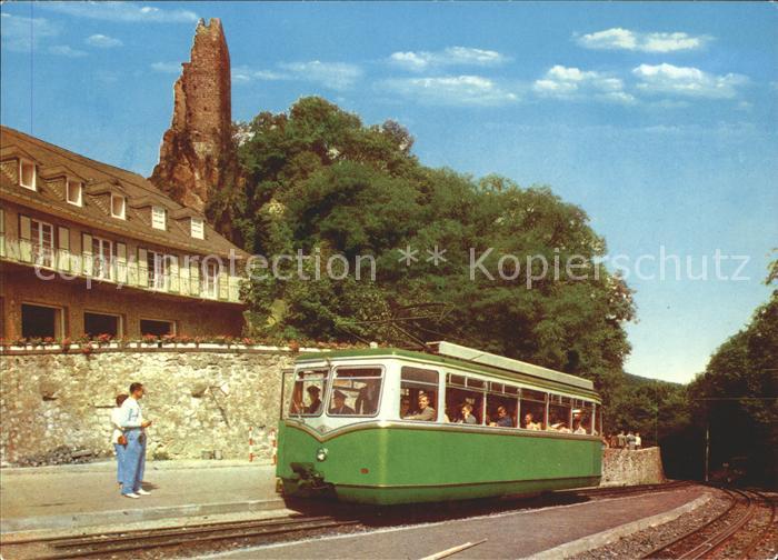 Koenigswinter Zahnradbahn zum Drachenfels