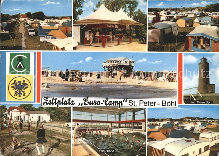 Boehl St Peter-Ording Eurocamp Strand Wellenbad Leuchtturm