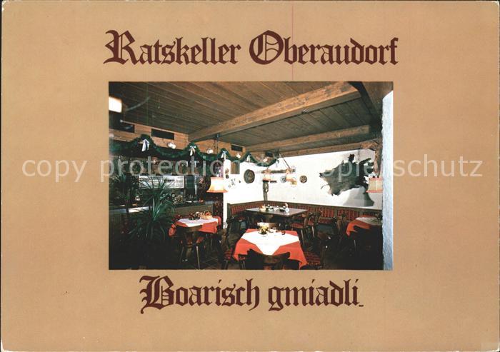 Oberaudorf Rathskeller Restaurant Kursaal