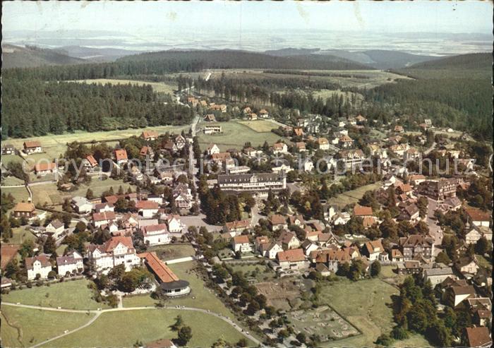Hahnenklee-Bockswiese Harz Fliegeraufnahme