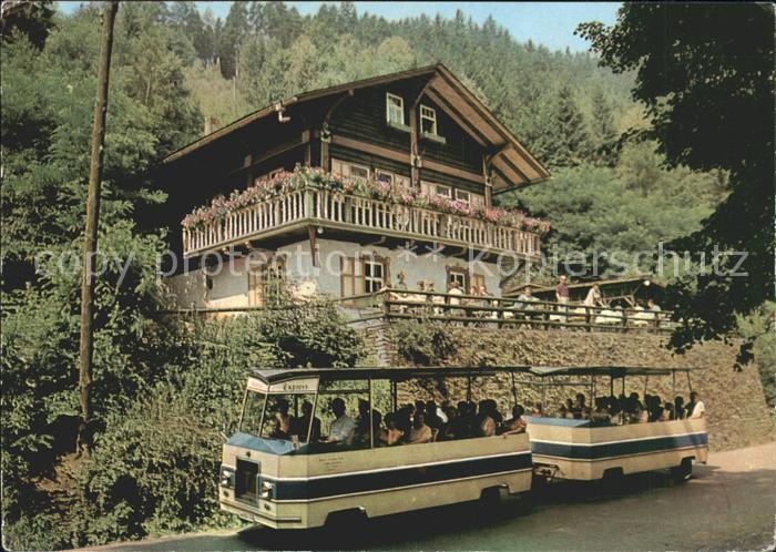 Schwarzburg Thueringer Wald Schweizerhaus im Schwarzatal
