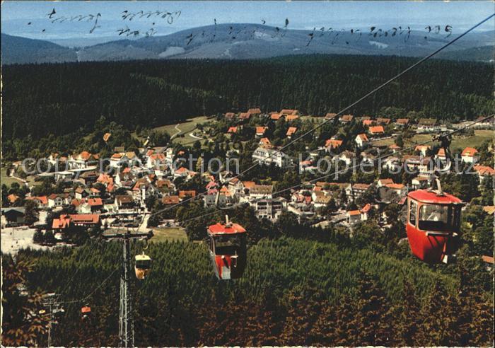 Hahnenklee-Bockswiese Harz Bocksberg Seilbahn