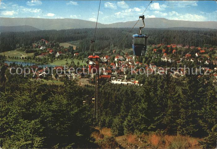 Hahnenklee-Bockswiese Harz Kabinenseilbahn Bocksberg