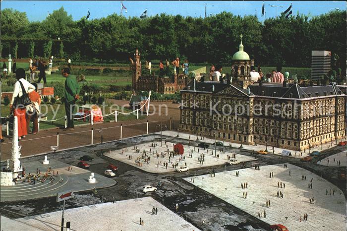 Den Haag Miniatuurstad Madurodam Koninklijk Paleis Nationale Monument