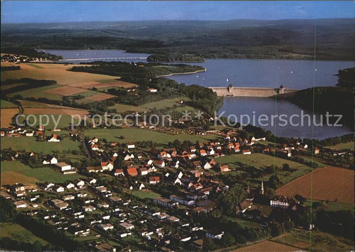 Moehnesee Guenne Staumauer Delecker Bruecke
