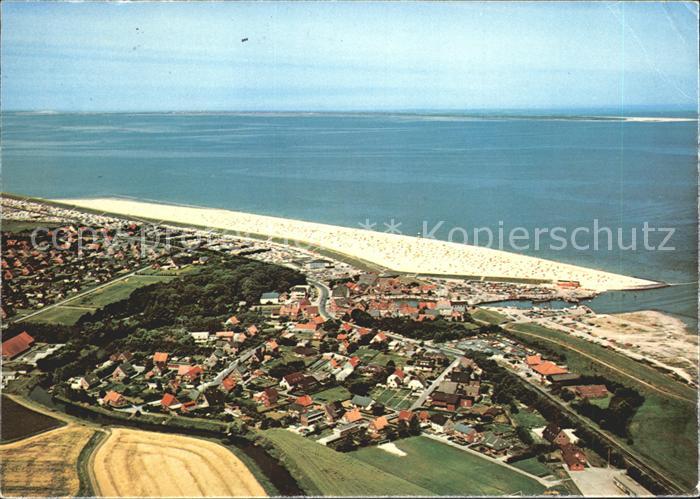 Neuharlingersiel Fliegeraufnahme