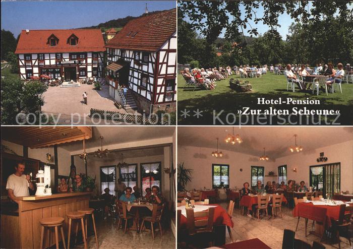 Rengshausen Knuellwald Hotel Pension Zur alten Scheune