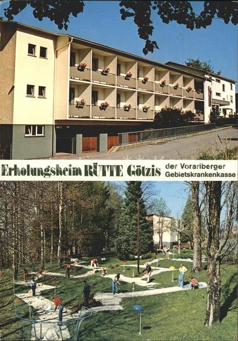 Goetzis Vorarlberg 
Erholungsheim Ruette