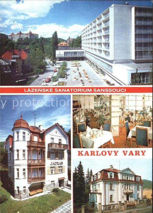 Karlovy Vary Lezenske Sanatorium Sanssouci