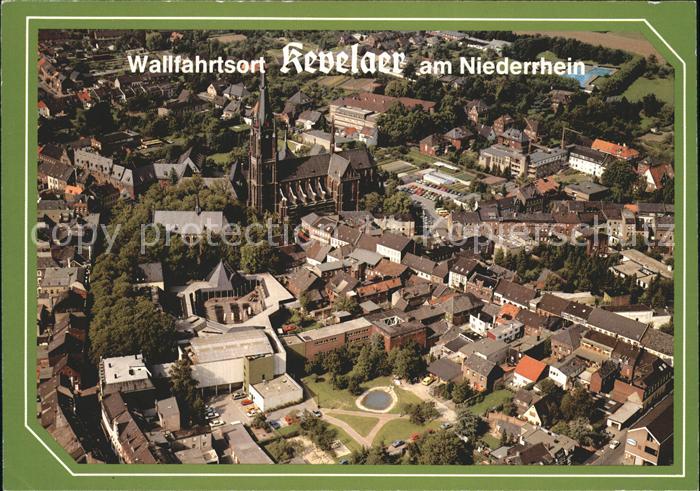 Kevelaer Wallfahrtsort Fliegeraufnahme