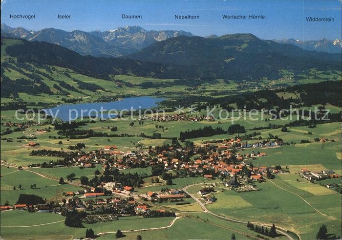 Oy Bad Mittelberg Oberallgaeu Bayern Hochvogel Iseler Daumen Nebelhorn