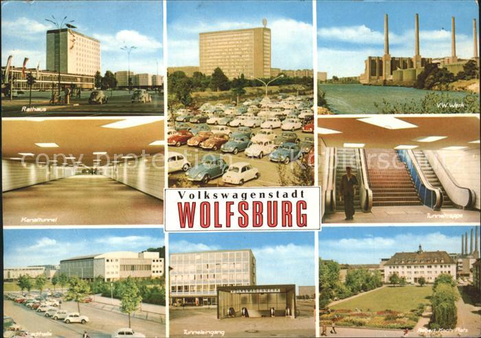 Wolfsburg Rathaus Werk Volkswagenstadt