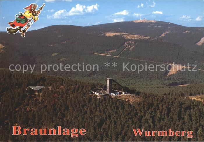 Braunlage Harz Wurmberg Anlaufturm Brocken