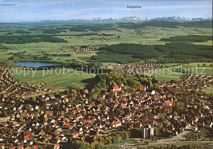 Leutkirch Zugspitze Fliegeraufnahme