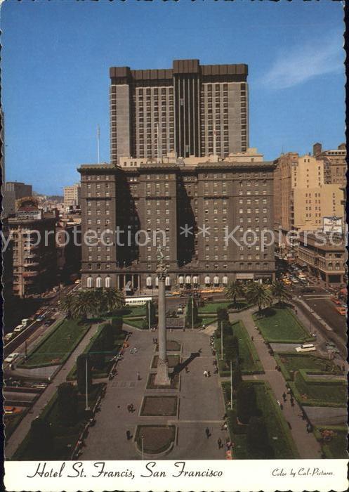 San Francisco California Hotel St Francis