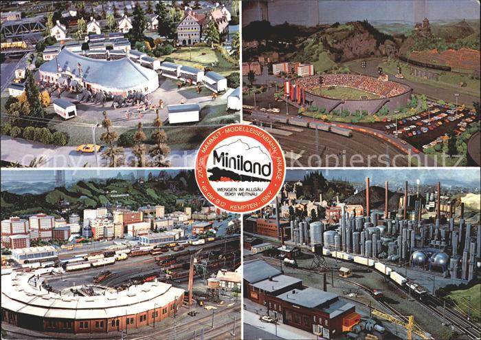 Wengen Kempten Allgaeu Miniaturlandschaft Miniland