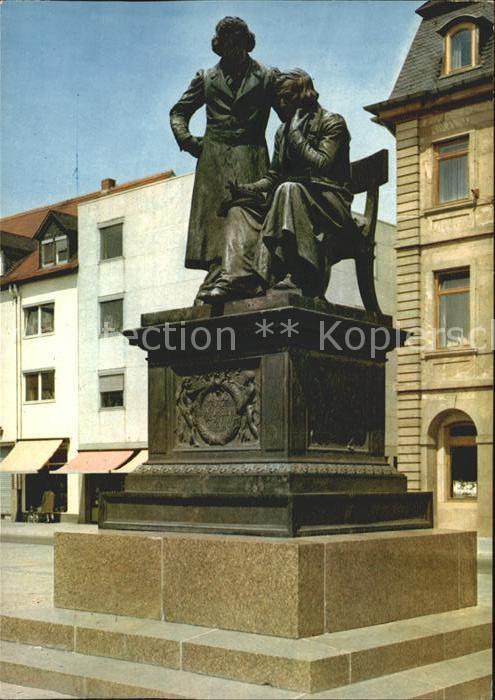 Hanau Main Brueder Grimm Denkmal