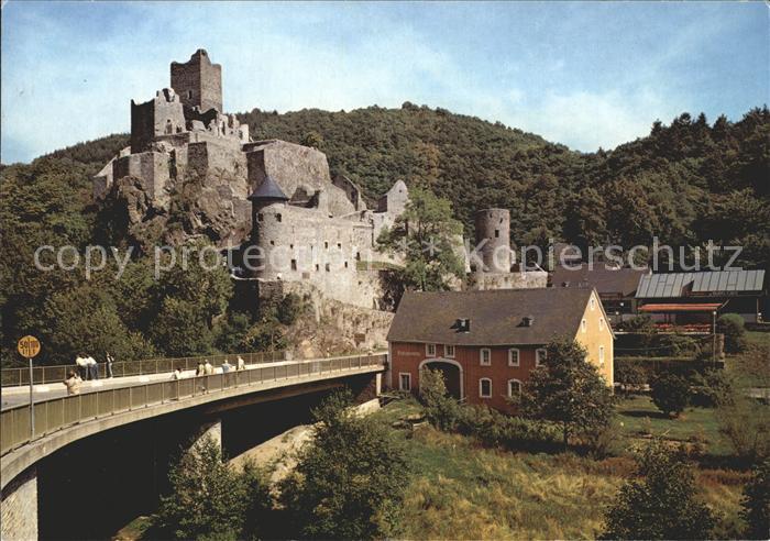 Manderscheid Eifel Vulkaneifel Niederburg