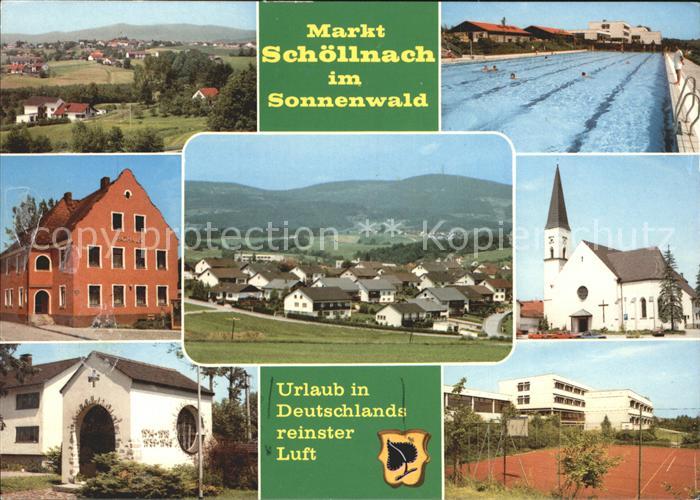 Schoellnach Markt Schwimmbad Kirche