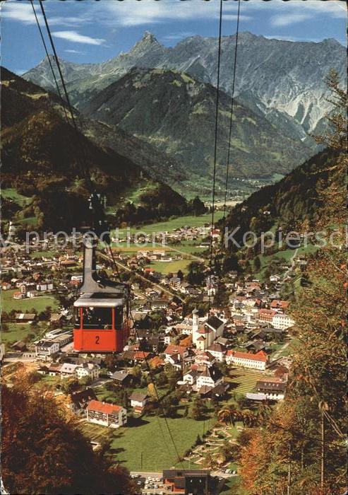 Schruns Vorarlberg Hochjochseilbahn Zimba