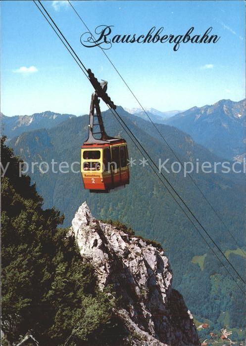 Ruhpolding Bayern Rauschbergbahn