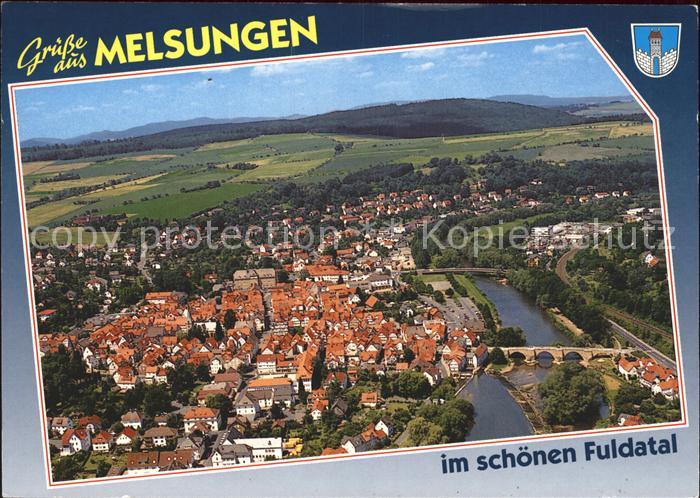Melsungen Fulda Fliegeraufnahme