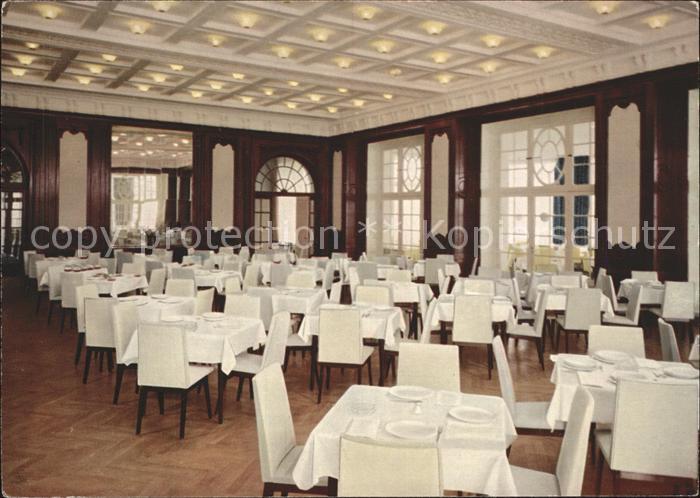 Bad Wildungen Sanatorium Fuerstenhof Speisesaal