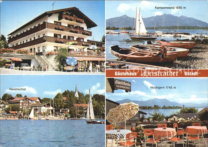 Gstadt Chiemsee Gaestehaus Heistracher Hochgern Kampenwand Heistracher