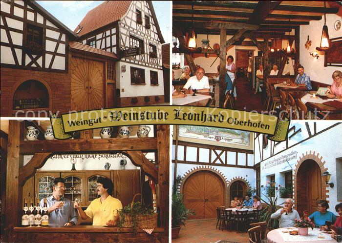 Pleisweiler-Oberhofen Weingut Weinstube Leonhard