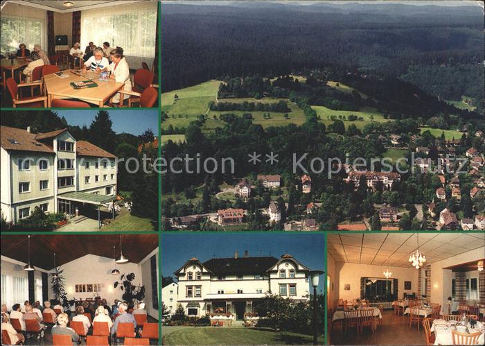 FREUDENSTADT BW Evangelische Diakonissenanstalt Stuttgart Erholungsheim Haus Sal