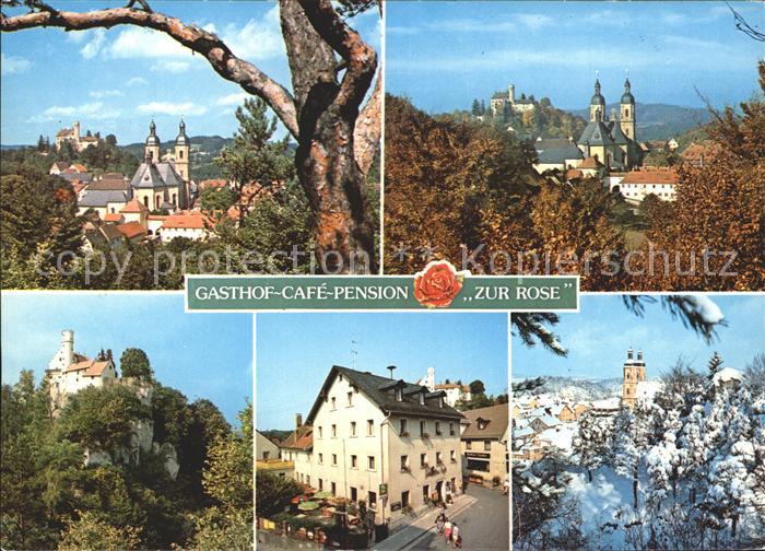 Goessweinstein Gasthof Cafe Zur Rose