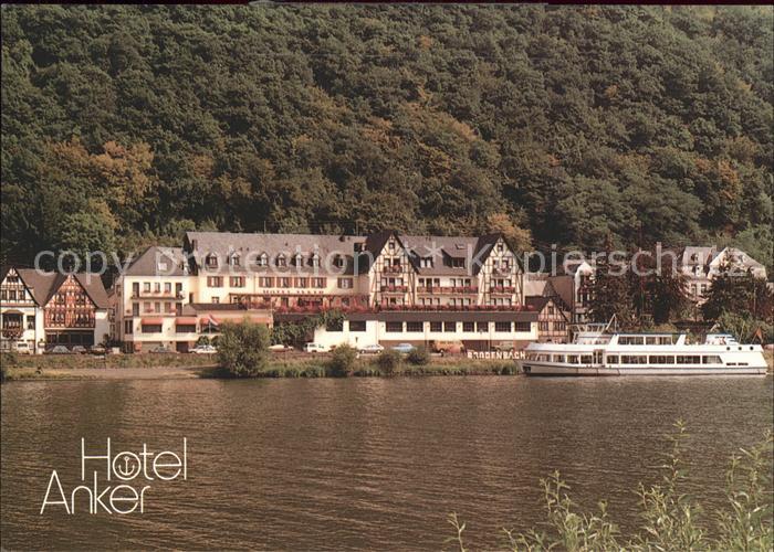 Brodenbach Hotel Anker Schiff