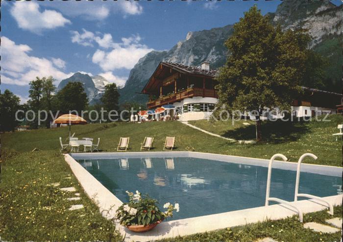 Hintersee Berchtesgaden Hotel Pension ZUlehen