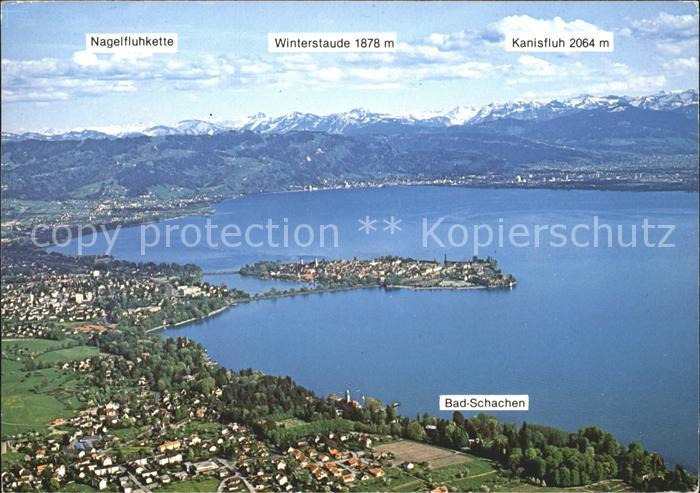 Lindau Bodensee Bad Schachen Winterstaude Kanisfluh Nagelfluhkette