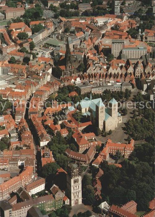 Muenster Westfalen Innenstadt Liebfrauenkirche Dom St Lamberti