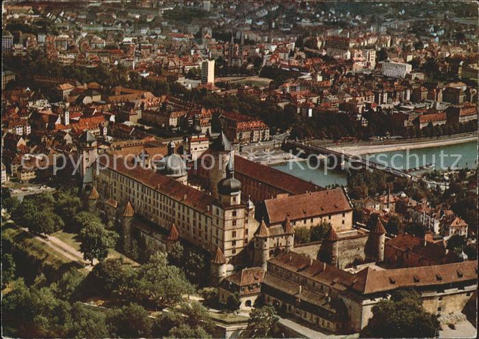 WueRZBURG Bayern Festung Marienberg Blick Stadt