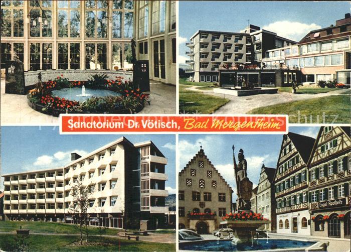 Bad Mergentheim Sanatorium Dr Voetisch