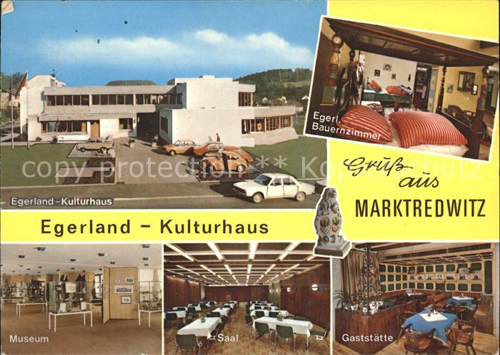 Marktredwitz Egerland Kulturhaus Museum Saal Gaststaette