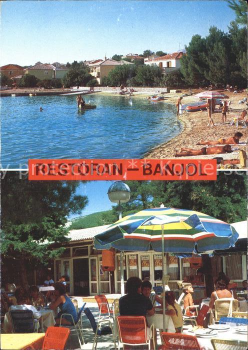 Rab Kroatien Restoran Banjol