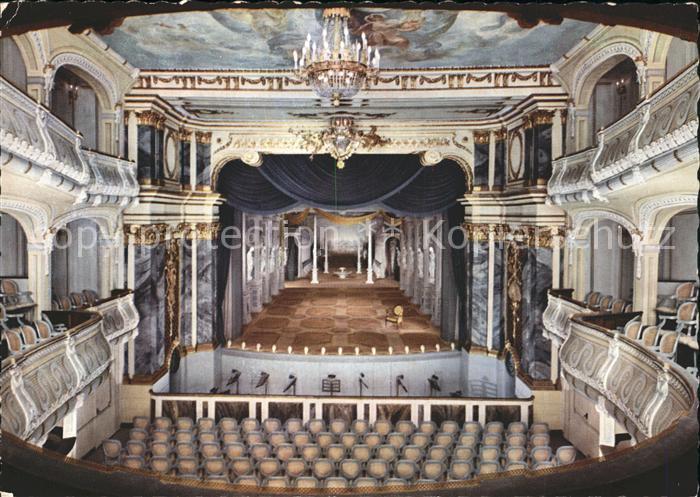 Schwetzingen Schlossgarten Rokoko Theater