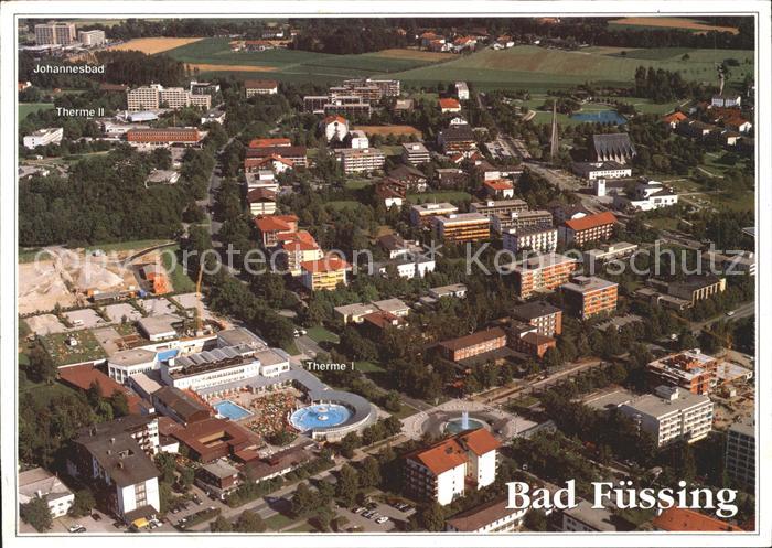 Bad Fuessing Fliegeraufnahme Thermalbad