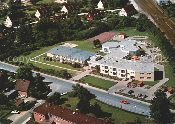 Grossenbrode Ostseebad Erholungsheim Fliegeraufnahme