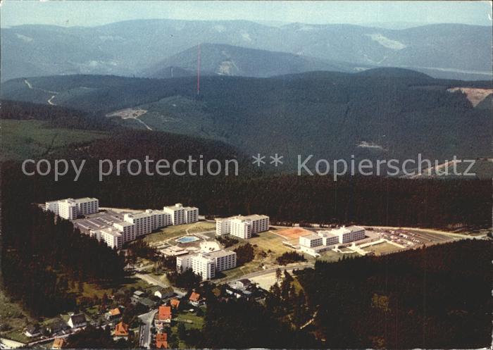 Hahnenklee-Bockswiese Harz Ferienpark Fliegeraufnahme