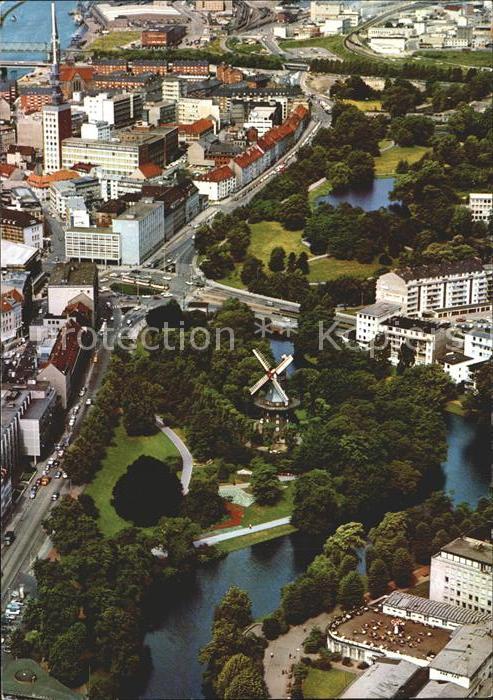 BREMEN  CITY Fliegeraufnahme Muehle am Wall