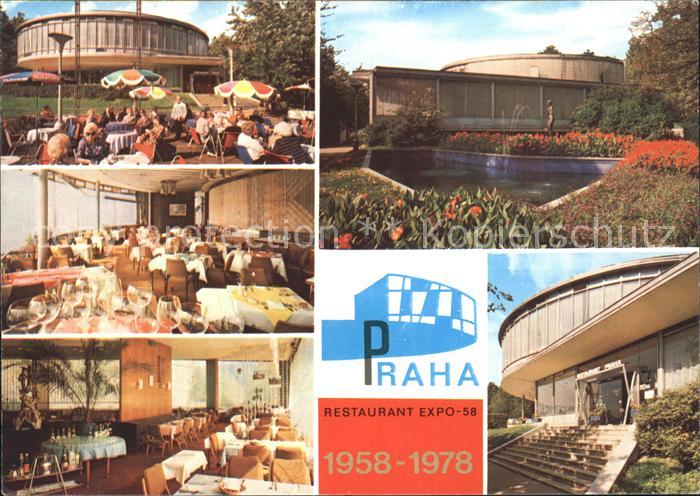 Praha Prahy Prague Restaurant Praha Expo 58