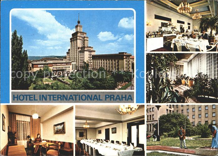 Praha Prahy Prague Hotel International