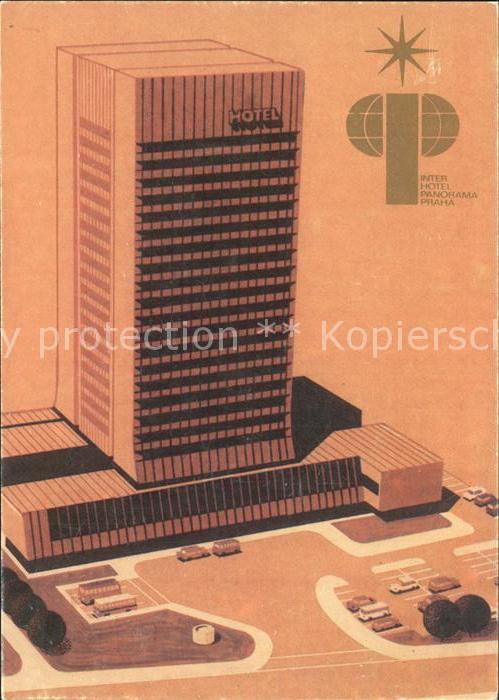 Praha Prahy Prague Interhotel Panorama
