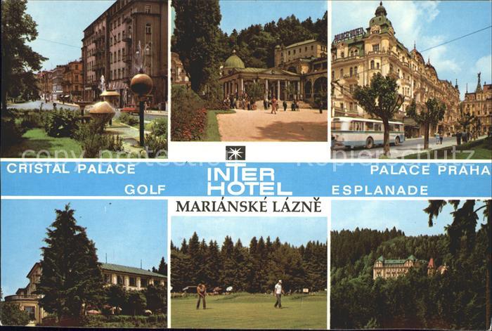 Marianske Lazne Cristal Palace Golf Palace Praha Esplanade