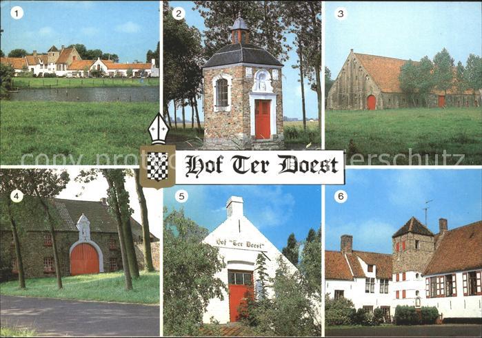 BRUGGE Bruges Belgie Restaurant Hof Doest