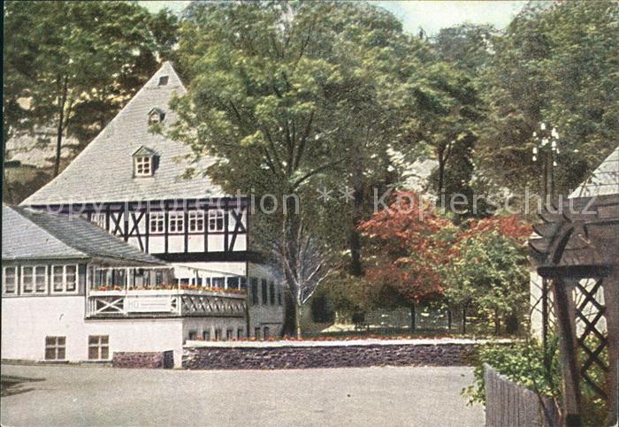 Annaberg-Buchholz Erzgebirge Gaststaette Frohnauer Hammer